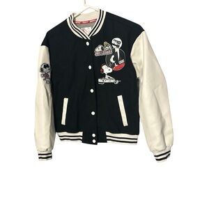 Justice Gray Jacket with Red Peanuts Trim